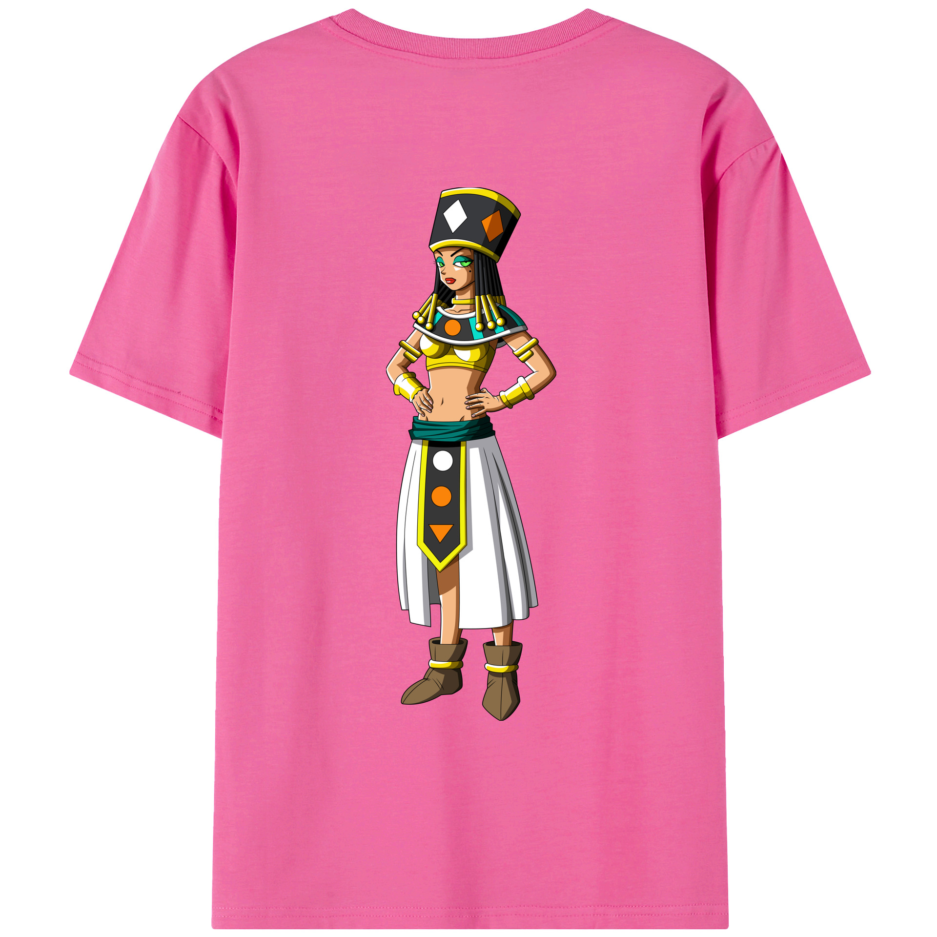 （画像用） ドラゴンボール DRAGON BALL レディース半袖Tシャツ(バックプリント)